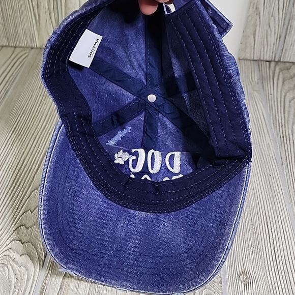 Sonoma Dog Mom Distressed Denim Hat - Picture 5 of 7